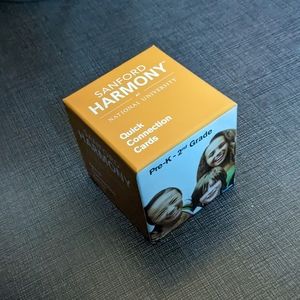 Quick Connection Cards (Pre-K-2nd Grade By Sanford Harmony